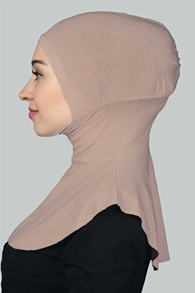 Altobeh Women's Hijab Practical Neck Collar Hijab - Athlete Bonnet - Powder