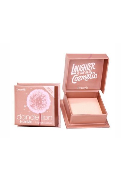 benefit cosmetics Mini Dandelion Twinkle -soft Pink Brightening Powder