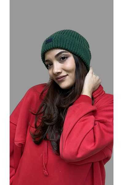 laviyonsa 2-Piece Knitted Wool Winter Beanie