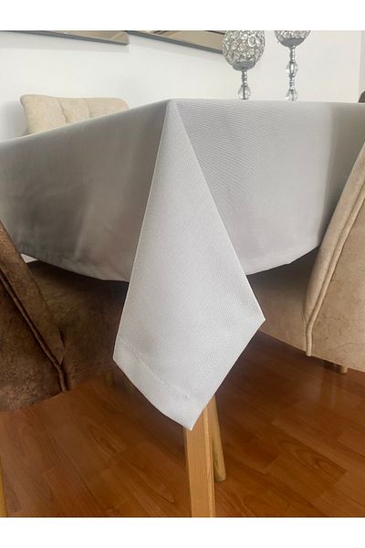 NATURAL HOME Gray Tablecloth Design