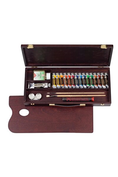 Rembrandt Yağlı Boya Takımı Box Traditional - 15 X 15 Ml + 1 X 40 Ml + 8 Akse...