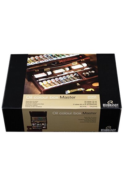 Rembrandt Yağlı Boya Takımı Box Master 10 X 15 Ml + 12 X 40 Ml + 2 X 60 Ml + ...