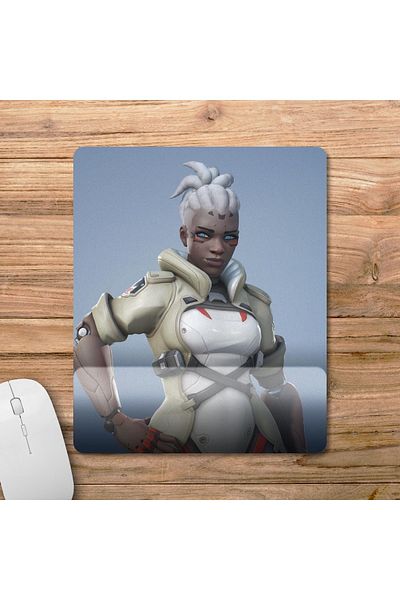 Pixxa Overwatch 2 - لوحة ماوس مدعومة للمعصم من Sojourn - موديل 2