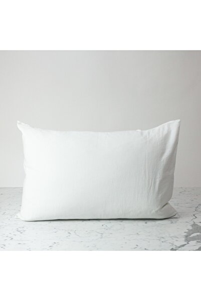 femmstore وسادة أكفيل بيضاء بطانة داخلية 2 قطعة 50x70 سم قماش قطن 100%