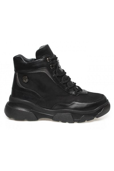 Forelli Ankle Boots - Black - Flat