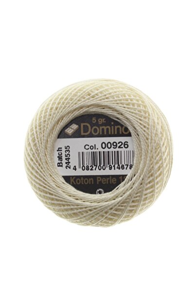 domino خيط تطريز كوتون بيرل 5 جرام رقم: 12 - 00926
