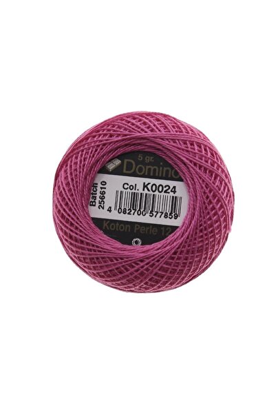 domino خيط تطريز كوتون بيرل 5 جرام رقم: 12 - K0024