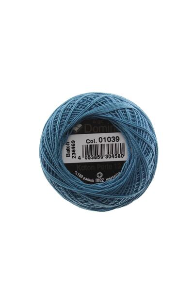 domino خيط تطريز كوتون بيرل 5 جرام رقم: 12 - 01039