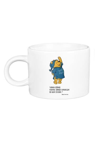 Öz Kupa Winnie The Pooh Porcelain Motto Cup