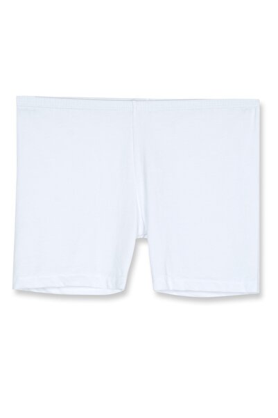 BSM Women's White Modal Cotton Soft Short Tights