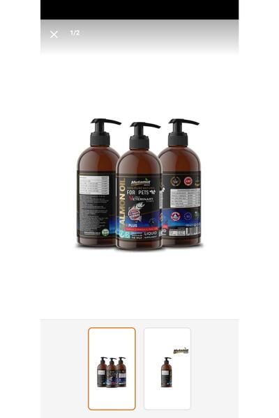 Mutamin Organics Norveç Somon Balık Yağı 3×150 Ml =450ml