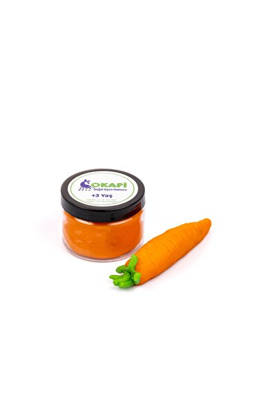 Turuncu Renk Doğal Hamur Premium Kavanoz