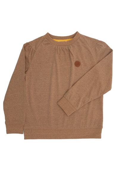 Ozmoz By Mukadder Özden تيشيرت تيروسو قطني بأكمام طويلة للفتيات