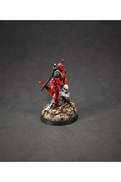 TuransoyCraft Deadpool Zafer Sevinci Boyalı Figür 20 Cm (büyük Boy)