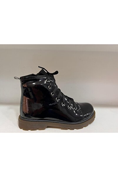 Bağcı Children's Faux Leather Boots Black