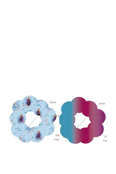 Disney Girl's Frozen 2 Pack Power Rubber Buckle 44728