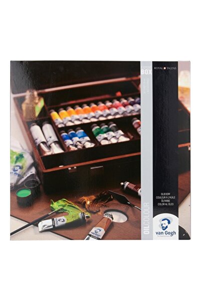 Van Gogh Yağlı Boya Seti Expert Box 24x20ml, 2x60ml + Aks. (ahşap Kutu)