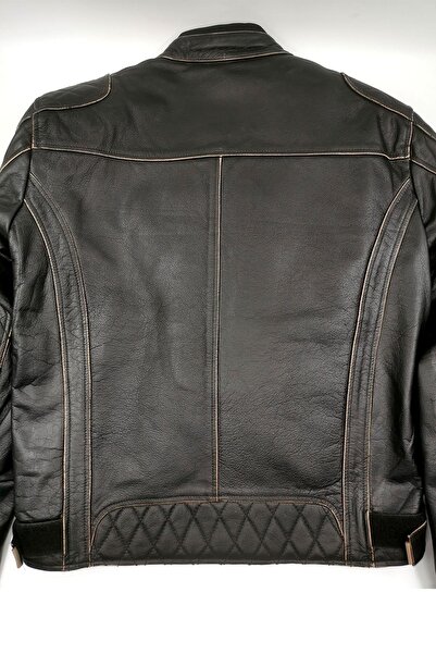 Andes Hakiki Dana Derisi 4 Mevsim Yazlık Kışlık Motosiklet Montu