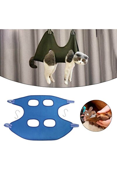 Share story Kedi Bakım Hamağı Tırnak Kesme Hamağı Mavi (cat Nail Clipper) Ked...