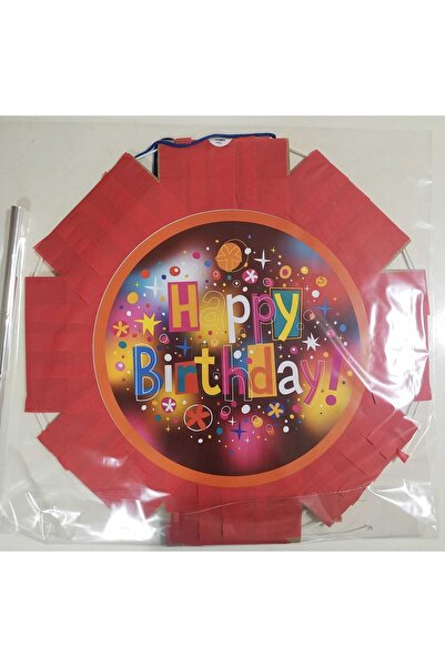 Ekin Süs Katlanabilir Pinyata Happy Birthday