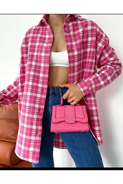 Wengen Outdoors Pembe Kareli Dokuma Gömlek