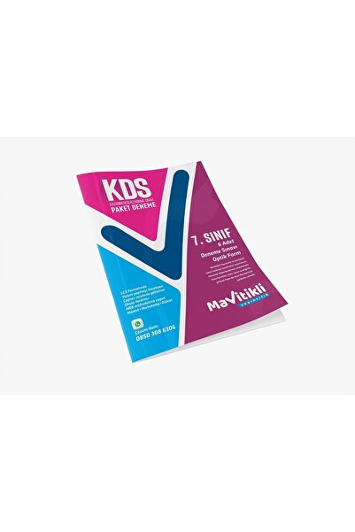 Mavitikli Yayıncılık 7.sınıf Kds 6'lı Paket Deneme