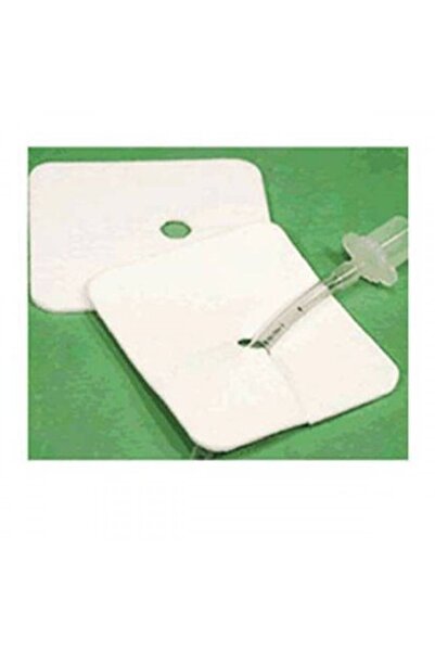 RİVER Trakeostomi Kanül Pedi %100 Pamuklu 50 Adet - Orta -medium Beden