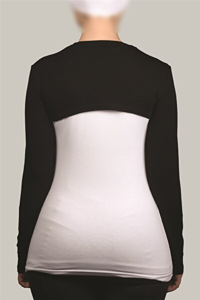 Altobeh Uzun Kollu Tesettür Bolero - Siyah