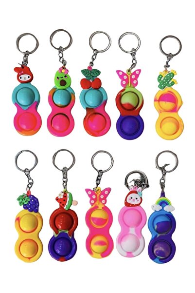 UĞURDAN Popit Duyusal Stres Oyunu Anahtarlık