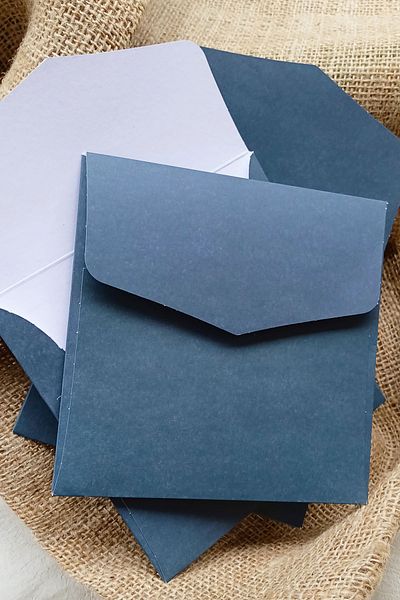 Dekorden 15x15 Cm Square Luxury Invitation Envelope - 100 Pieces