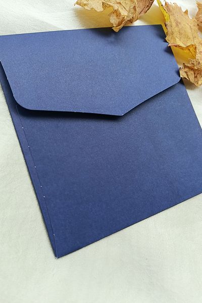 Dekorden 15x15 Cm Square Luxury Invitation Envelope - 100 Pieces