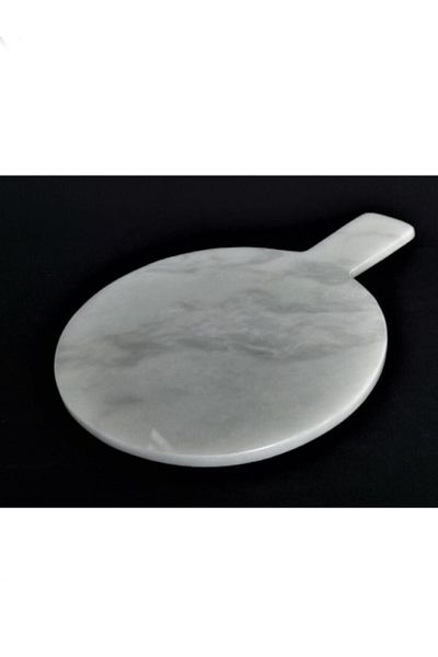 PeraMarble 25x32 cm Natural Marble Cutting Board