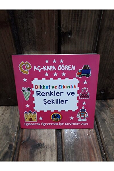 Karatay Çocuk Aç-kapa Öğren Dikkat Ve Etkinlik (renkler Ve Şekiller)
