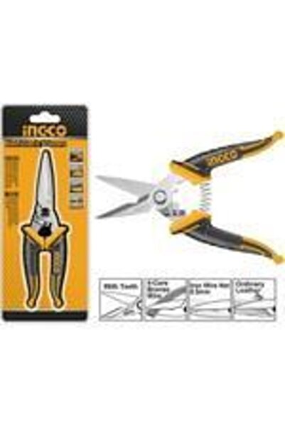 Ingco Elektrikçi Makası 200 Mm Hes0188