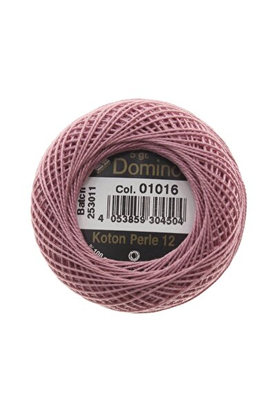 domino خيط تطريز كوتون بيرل 5 جرام رقم: 12 - 01016
