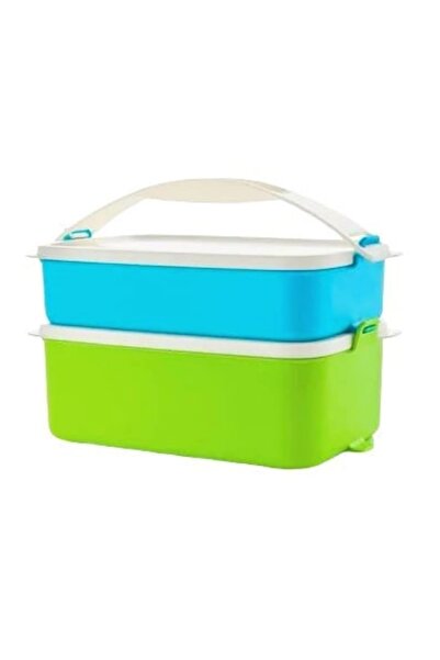 Tupperware Gezgin Saklama Kabı 2'li Dikdörtgen 900 Ml-1.5 Lt Hsgl