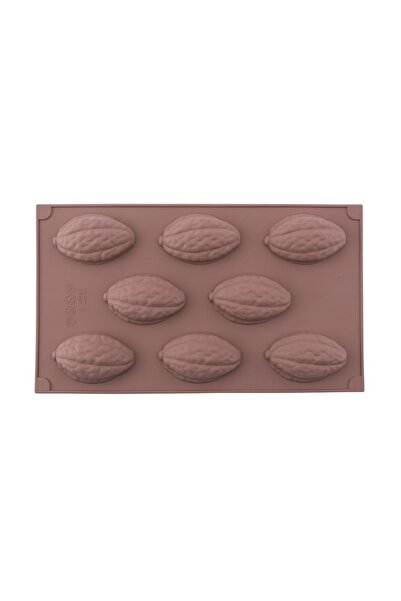 Flosoft Silicolife 8'li Büyük Ceviz Kek Kalıbı