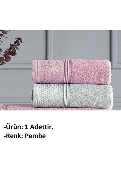 Özdilek Cotton Hand-face Towel (50x80)-ditsy Pink