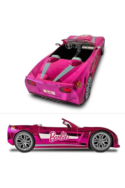 Barbie Uzaktan Kumandalı Full Fonksiyon Rüya Arabası Büyük Boy