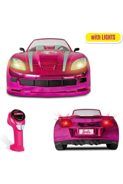Barbie Uzaktan Kumandalı Full Fonksiyon Rüya Arabası Büyük Boy