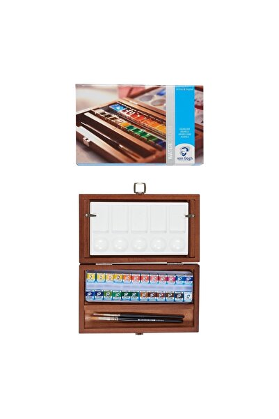 Van Gogh Suluboya Tablet Set 24'lü (ahşap Kutu)