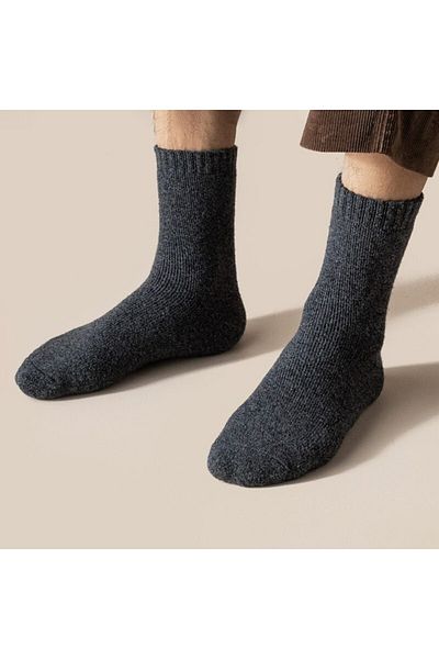 çorapmanya 3 чифта многоцветни мъжки хавлиени дебели зимни чорапи