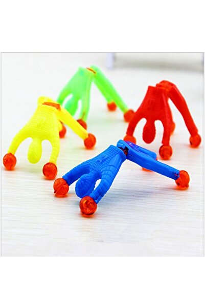 BAMTEBİ Cama Ve Duvara Yapışan Taklacı Ninja Dört Renkli Esnek Hacıyatmaz Nin...