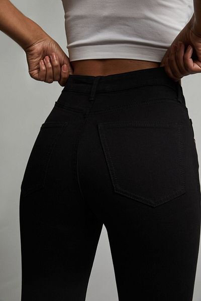 Trn JNS Jean super skinny negru Jet Black, fără decolorare garantată (recuperare)