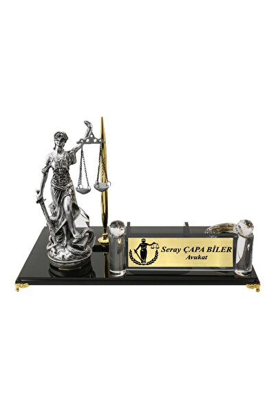 Spike Concept Cam Masaüstü Isimlik - Ofis Isimlik - Savcı Isimlik – Hakim Isi...