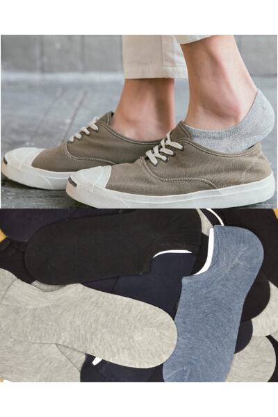 Askıda 6 Ανδρικές Αόρατες Κάλτσες Sneaker