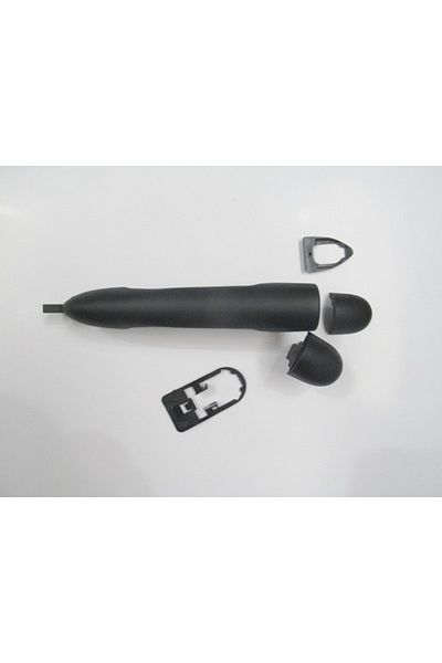 Nissan Prımera- P12- 03/08; Rear Door External Opening Handle Left Black (Painted Type) (Hushan)