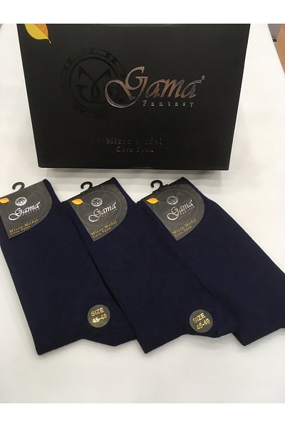 Gama Çorap 3 Τεμάχια Μέγεθος 45-48 Micro Modal 100% Φυσικό Χωρίς νάιλον Χοντρές χειμερινές ανδρικές κάλτσες