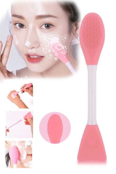 HaLVeY Maske Sürme Ve Siyah Nokta Temizleyici Peeling Fırçası + 4'lü Komedon Seti