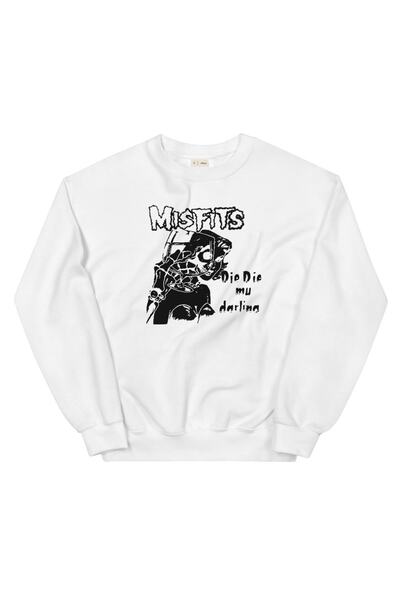 Drippy Misfits Sweatshirt White